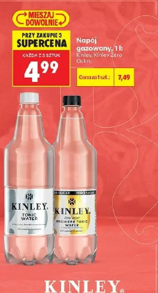 Napój gazowany Kinley, Kinley Zero Cukru