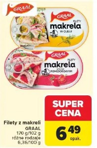 Filety z makreli Graal