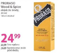 Proraso Wood & Spice olejek do brody