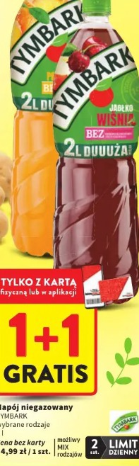 Napój niegazowany Tymbark