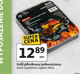 Grill piknikowy jednorazowy
