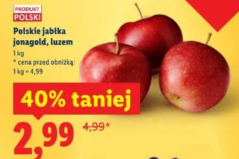 Polskie jabłka jonagold