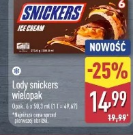 Snickers Lody snickers wielopak
