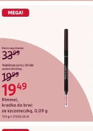 Rimmel, kredka do brwi ze szczoteczką