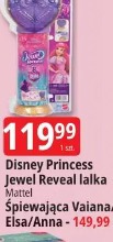 Disney Princess Jewel Reveal lalka Mattel Śpiewająca Vaiana/Elsa/Anna