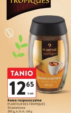 Kawa rozpuszczalna Planteur Des Tropiques Śniadaniowa