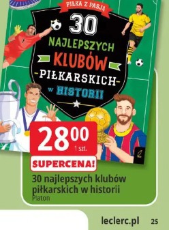 30 najlepszych klubów piłkarskich w historii Platon
