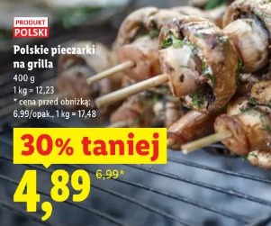 Polskie pieczarki na grilla