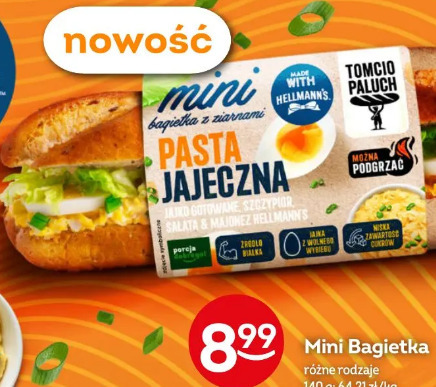 Mini bagietka pasta jajeczna Tomcio Paluch