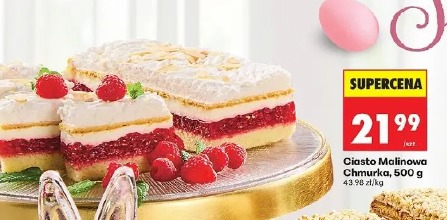 Ciasto Malinowa Chmurka