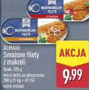 Almare Smażone filety z makreli