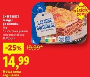 CHEF SELECT Lasagne po bolońsku