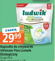 Kapsułki do zmywarek Ultimate Plus Ludwik Ekologiczny Grupa Inco