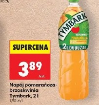 Napój pomarańcza-brzoskwinia Tymbark