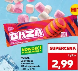 Koral Lody Baza Marshmallow