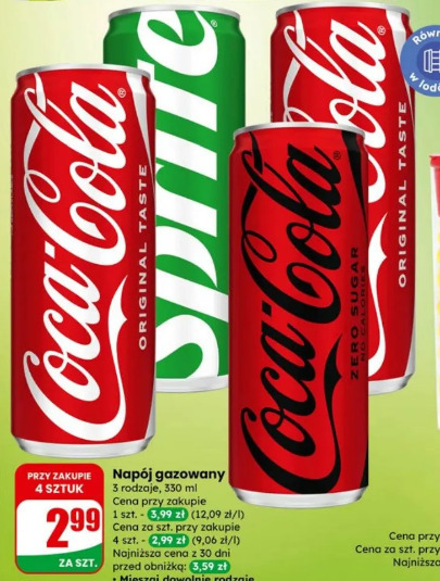 Napój gazowany Coca-Cola Sprite