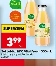 Sok jabłko NFC Vital Fresh, jabłko z pigwą, jabłko słodkie