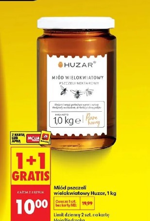 Miód pszczeli wielokwiatowy Huzar