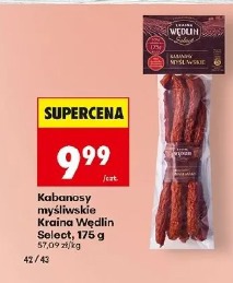 Kabanosy myśliwskie Kraina Wędlin Select