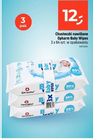 Opharm Baby Wipes chusteczki nawilżane