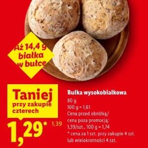 Bułka wysokobiałkowa