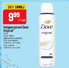 Antyperspirant Dove Original