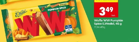 Wafle WW Pumpkin Spice E.Wedel