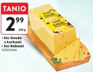 Ser gouda z kurkami Serenada