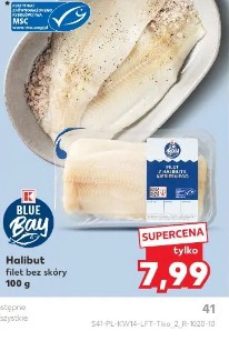 Blue Bay Halibut filet bez skóry