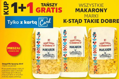 Makaron K-Stąd Takie Dobre