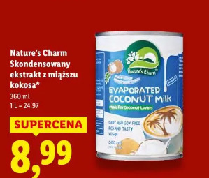 Nature's Charm Skondensowany ekstrakt z miąższu kokosa