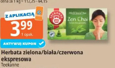 Herbata zielona/biała/czerwona ekspresowa Teekanne