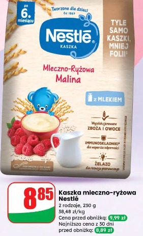 Kaszka mleczno-ryżowa Nestlé