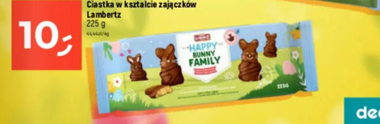 Ciastka w kształcie zajączków Lambertz