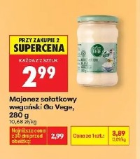 Majonez sałatkowy wegański Go Vege