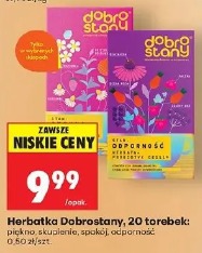 Herbatka Dobrostany piękno, skupienie, spokój, odporność