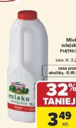 Piątnica mleko wiejskie