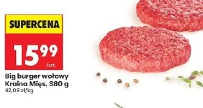 Big burger wołowy Kraina Mięs