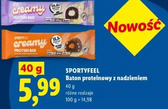 Sportyfeel Baton proteinowy z nadzieniem