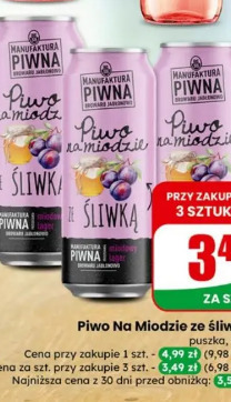 Piwo Na Miodzie ze Śliwką