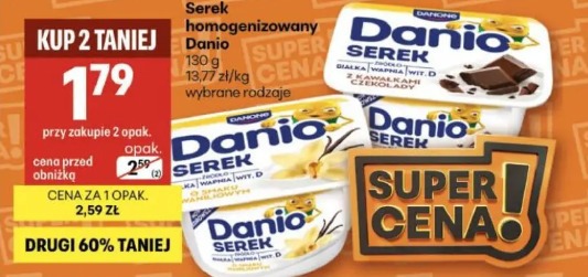 Serek homogenizowany Danio