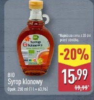 Bio Syrop klonowy