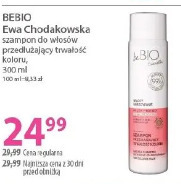 Bebio Ewa Chodakowska szampon do włosów przedłużający trwałość koloru