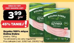Szynka 100% mięsa Dolina Dobra