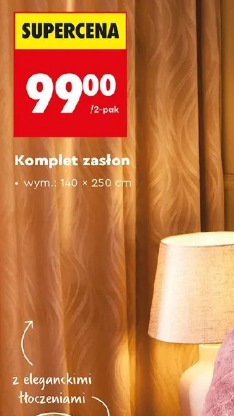 Komplet zasłon