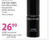 Neonail Cat Eye Satin hybrydowy lakier do paznokci różne odcienie