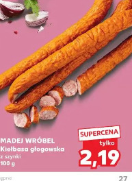 Madej Wróbel Kiełbasa głogowska z szynki