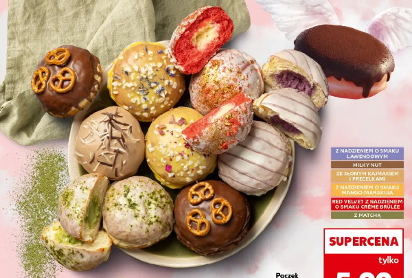 Pączek różne smaki, 100g