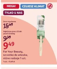 For Your Beauty, szczotka do włosów, różne rodzaje