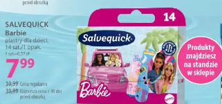 Salvequick Barbie plastry dla dzieci